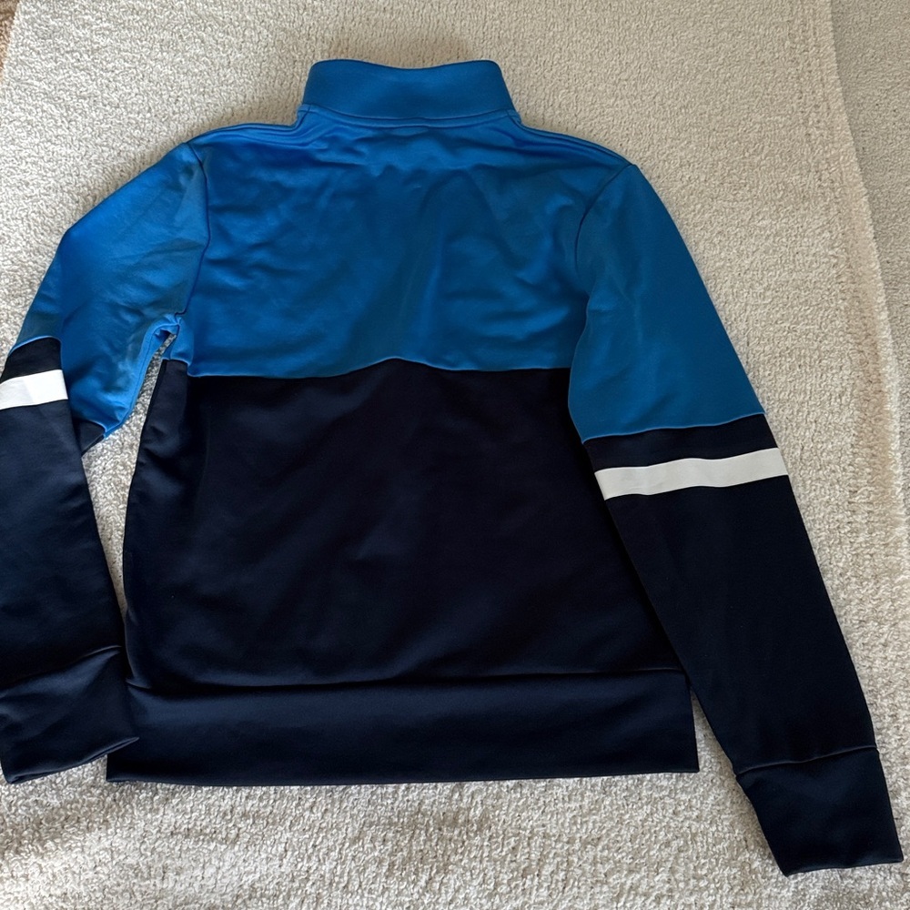 Skechers Blockcolor Navy Blue Zip Jacket Size Small - Picture 6 of 7